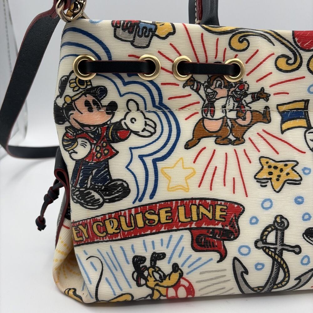 Dooney & Bourke Disney Cruise Line Medium sized - Sketch Tassel Tote - Picture 6 of 16